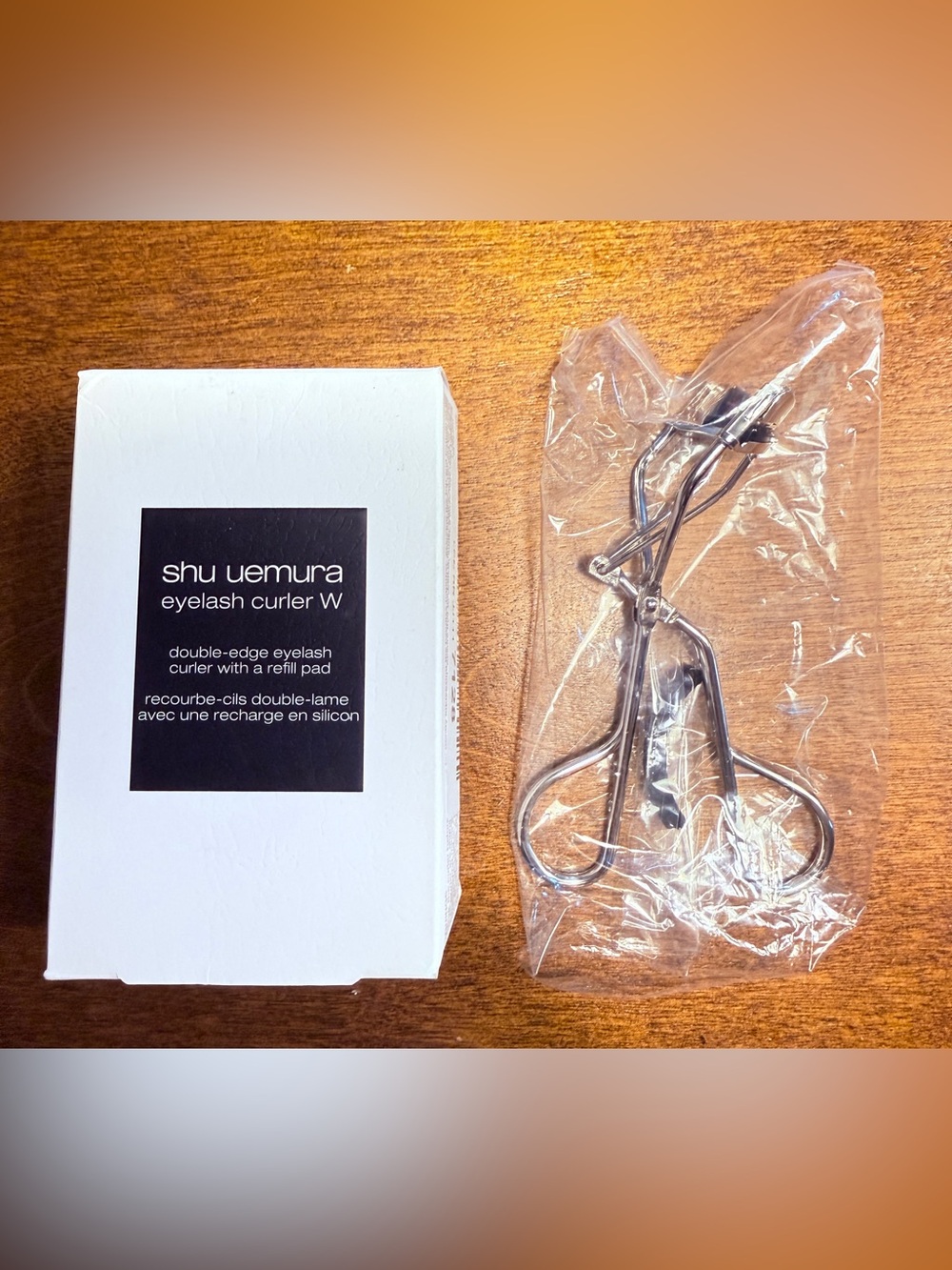 Shu Uemura Eyelash Curler W Double-Edge Lash Curler with Silicone Refill Pad NIB